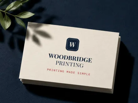 Woodbridge Printing business cards